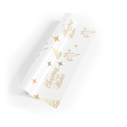 Christmas Gift Wrapping Paper Rolls, 1pc