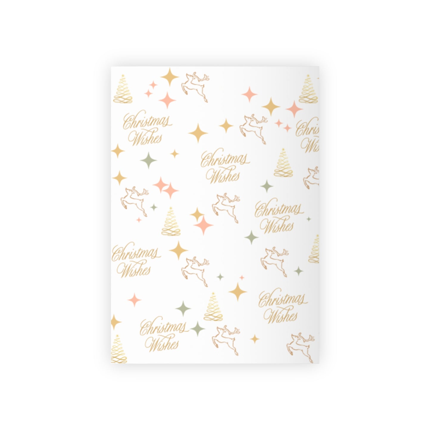 Christmas Gift Wrapping Paper Rolls, 1pc