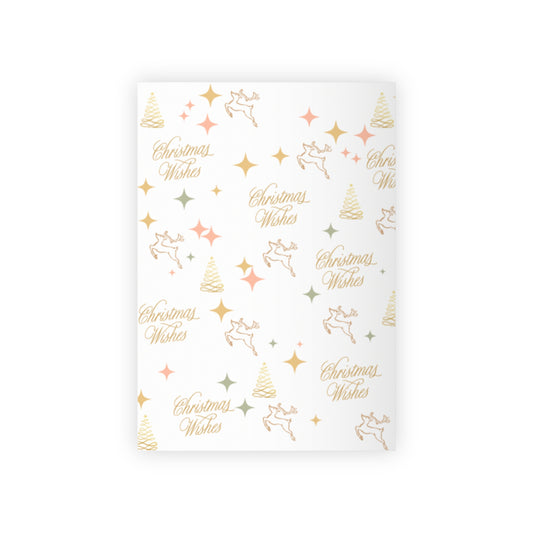 Christmas Gift Wrapping Paper Rolls, 1pc