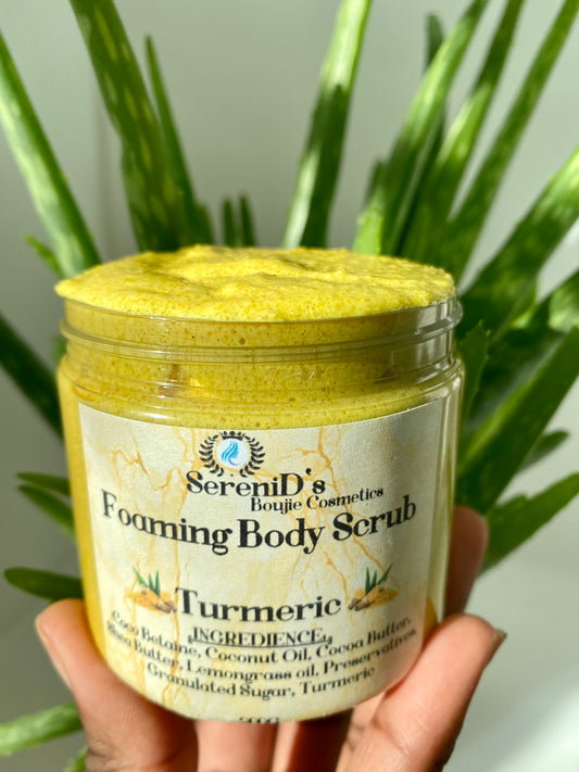 Turmeric Foaming Body Scrub/ Kurkuma-Schaumkörperpeeling