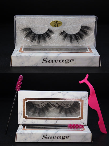 3D Mink eyelashes / 3D Nerz Wimpern