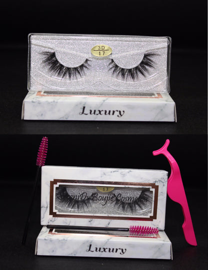 3D Mink eyelashes / 3D Nerz Wimpern