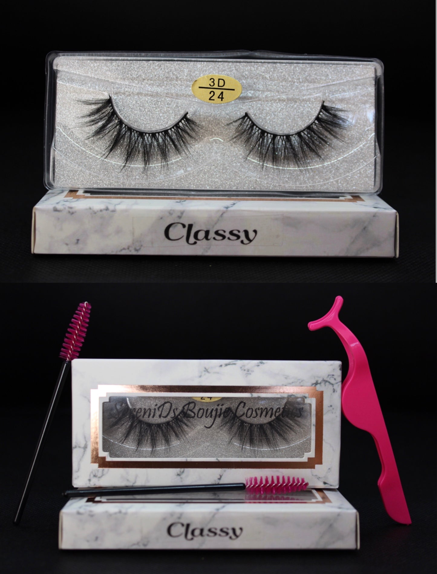 3D Mink eyelashes / 3D Nerz Wimpern