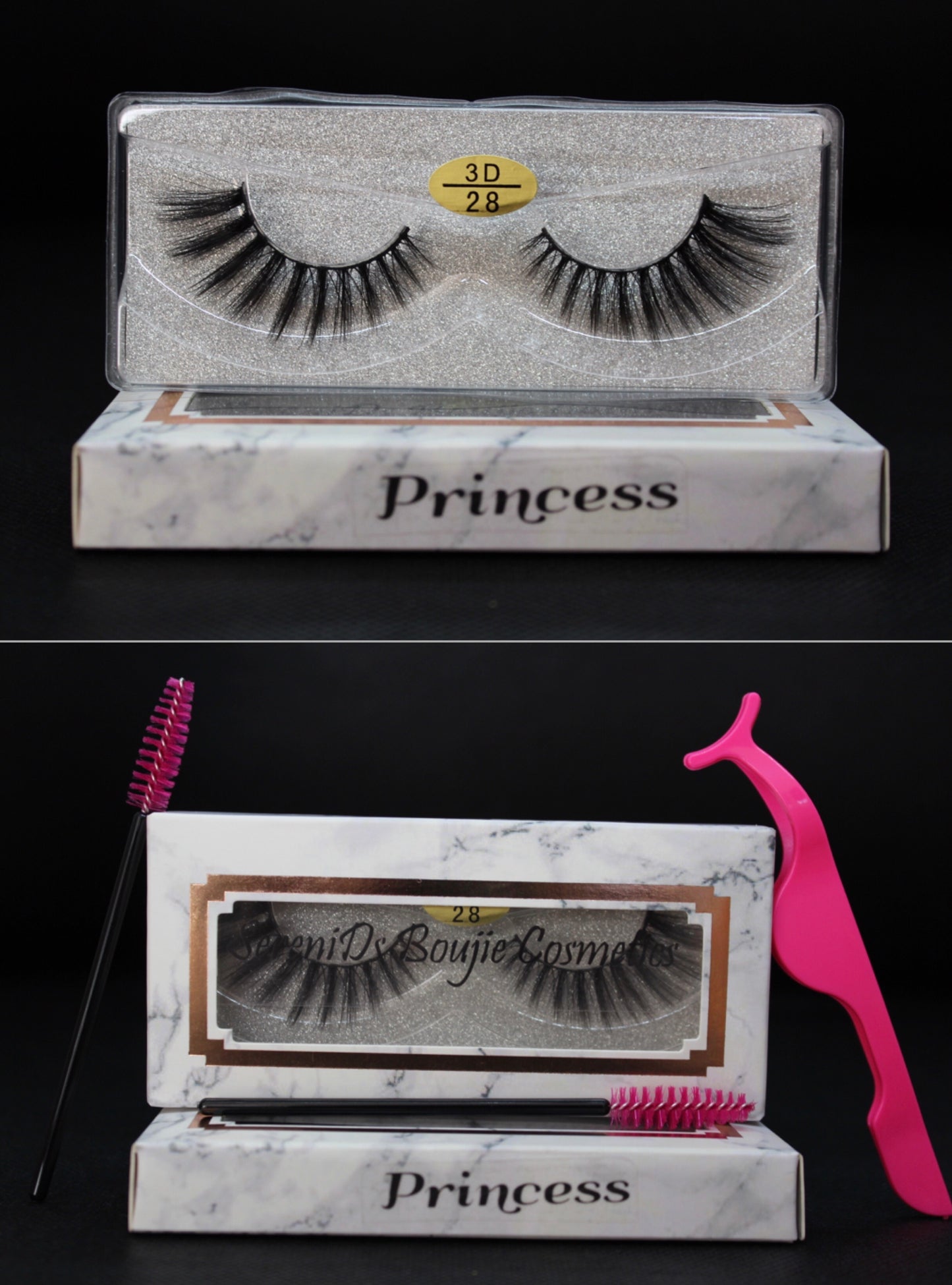 3D Mink eyelashes / 3D Nerz Wimpern