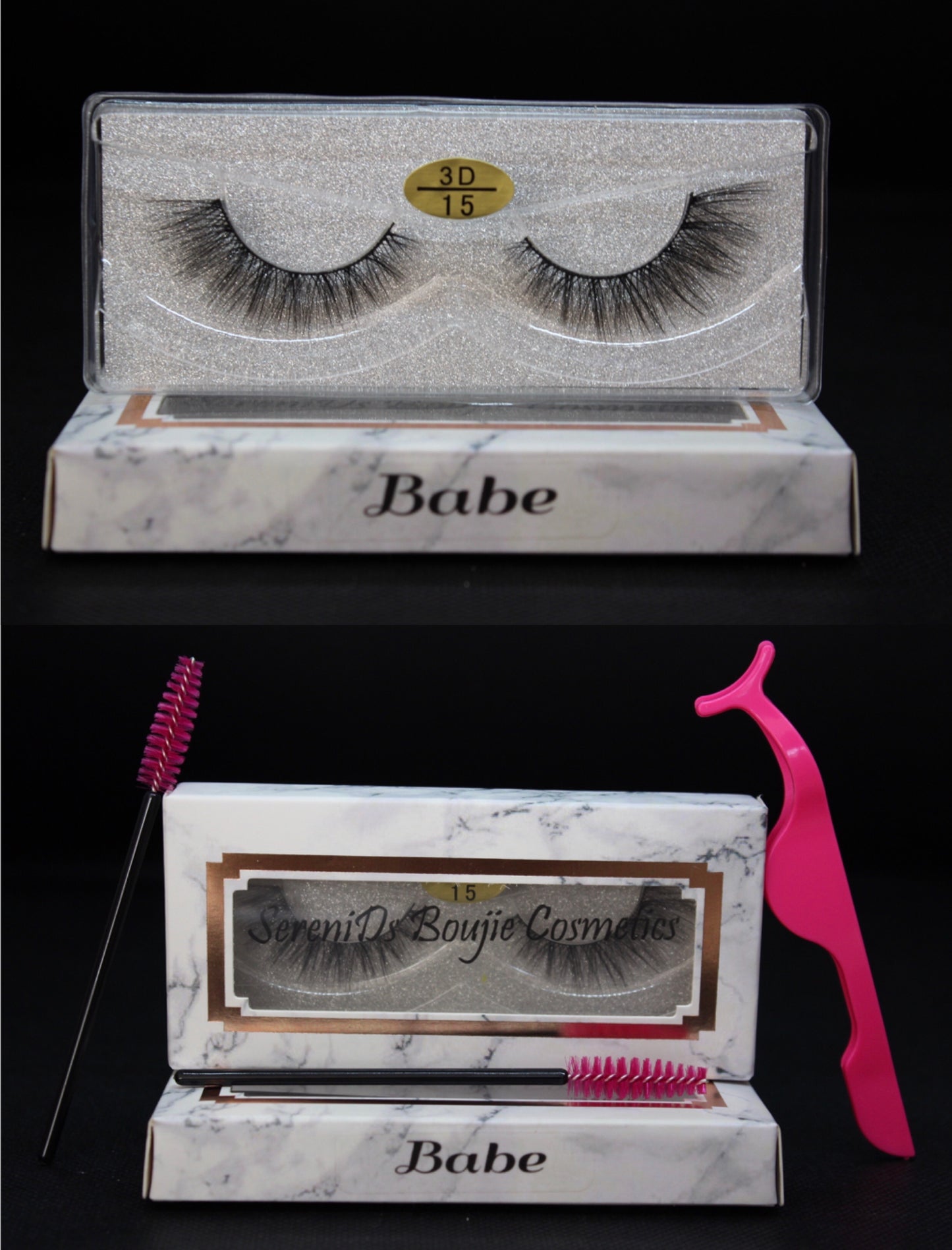 3D Mink eyelashes / 3D Nerz Wimpern